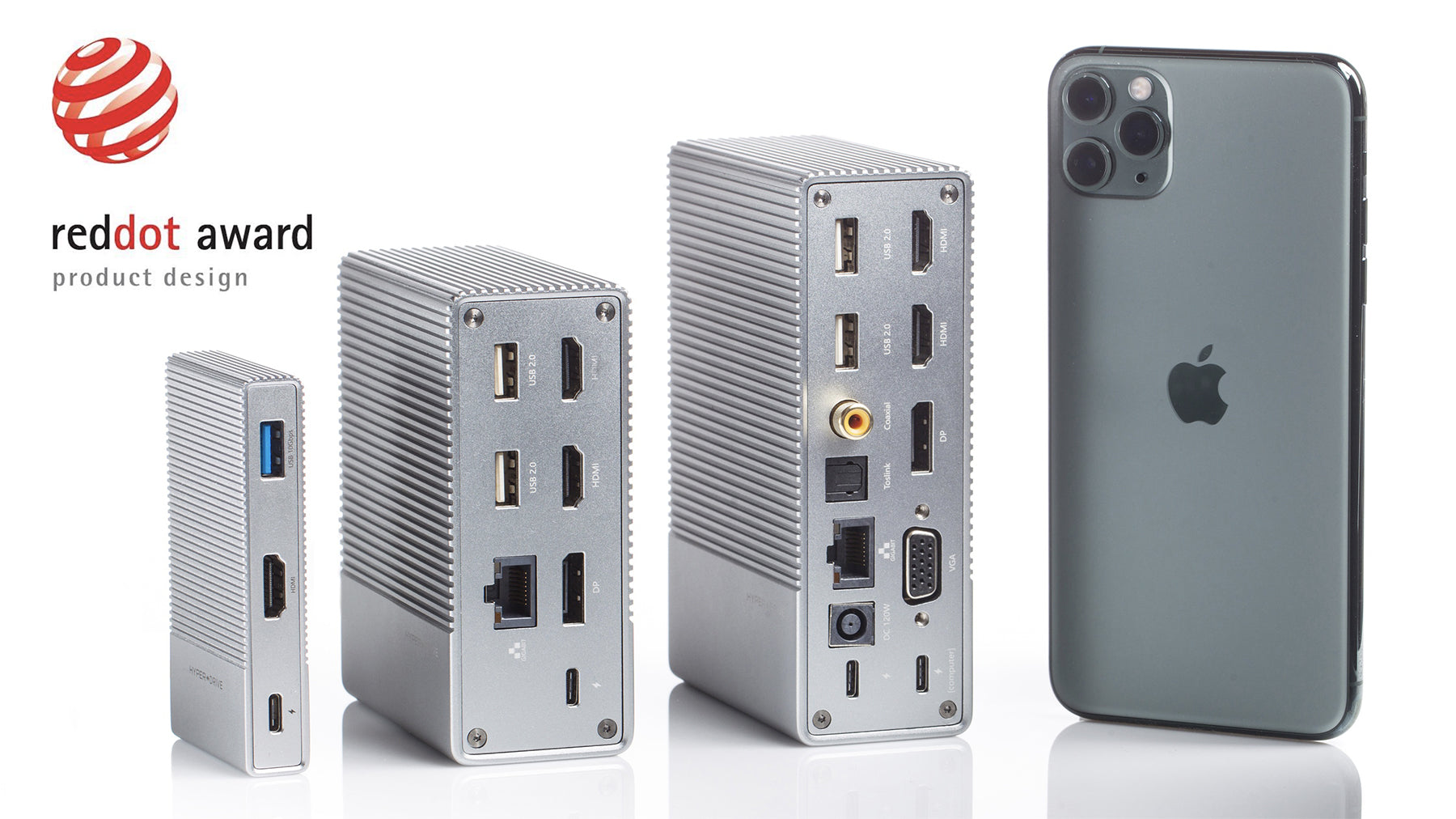 jøde Fæstning postkontor HyperDrive™ GEN2 6-Port, 12-Port, 18-Port: Next Generation USB-C Hub w –  HyperShop.com