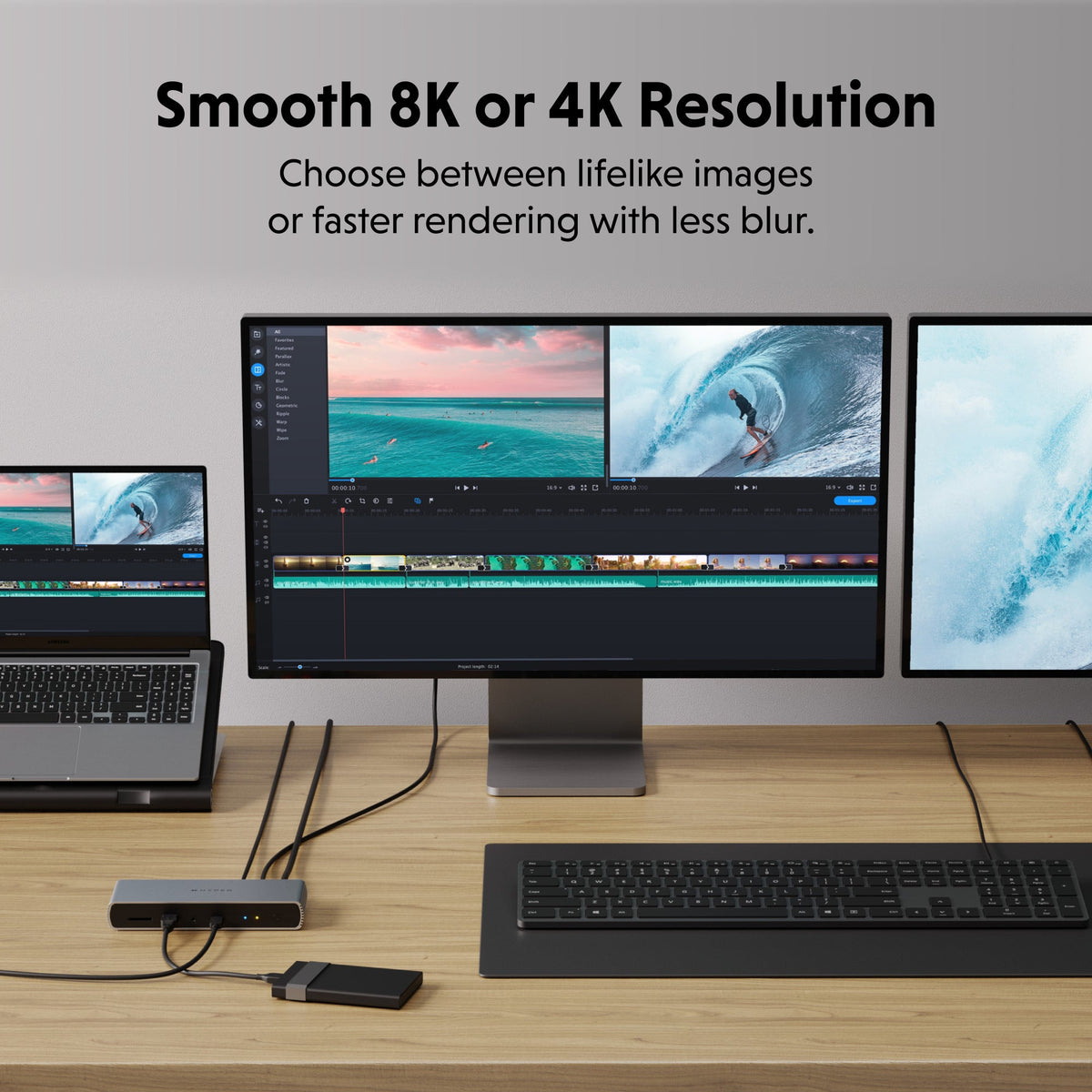 40Gbps Docking Station + SSD Enclosure Bundle - HyperShop.com