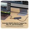 Extended 4K60Hz Monitor Support for Mac, PC, and Chromebook