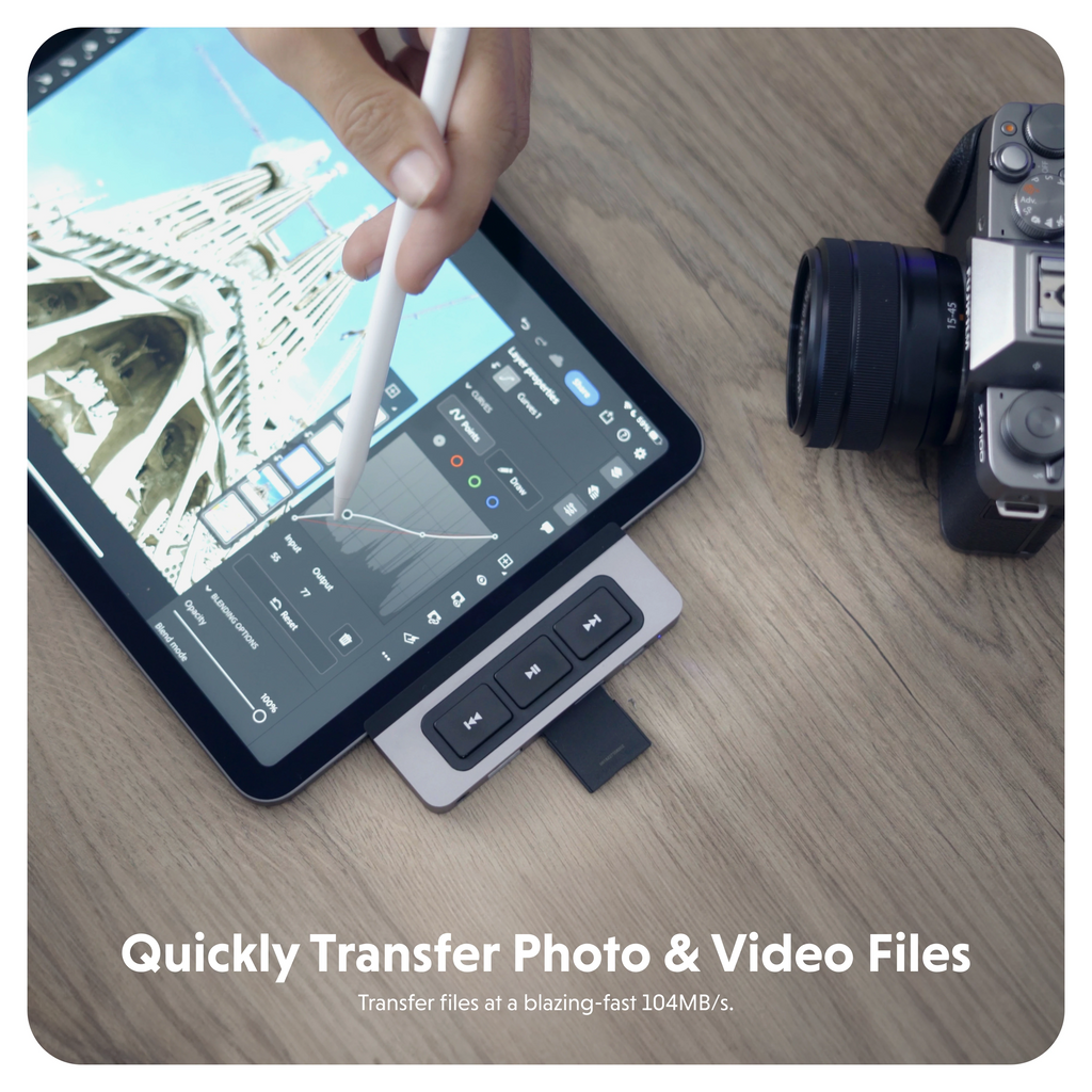 Quickly Transfer Photo & Video Files