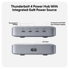 Thunderbolt 4 Power Hub with Integrated GaN Power Source