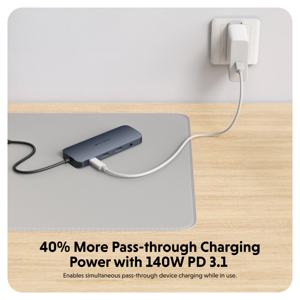 HyperDrive Next 11 Port Dual 4K60Hz HDMI USB - C Hub - HyperShop.com