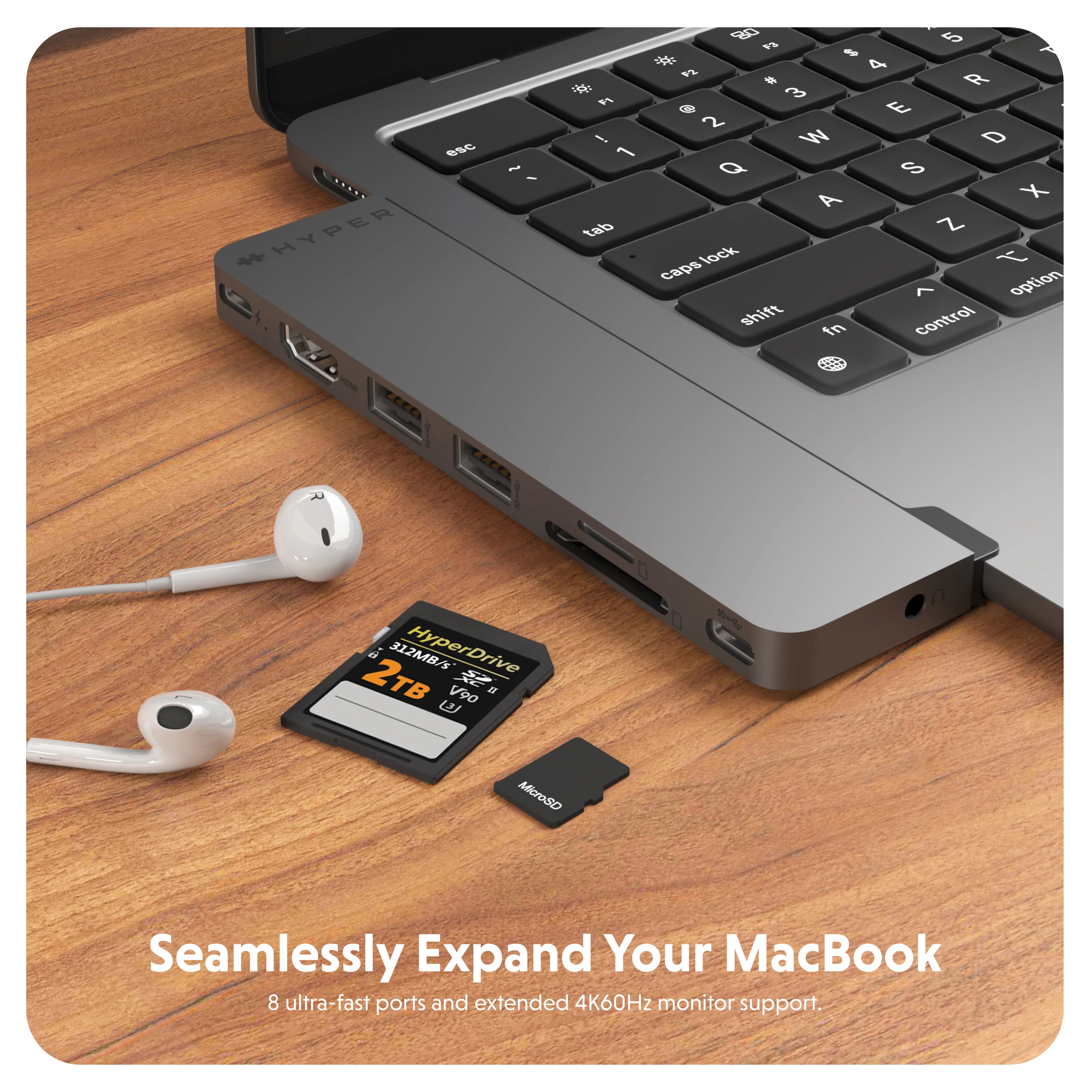 HyperDrive Next Duo Slim USB - C Hub for MacBook - HyperShop.com