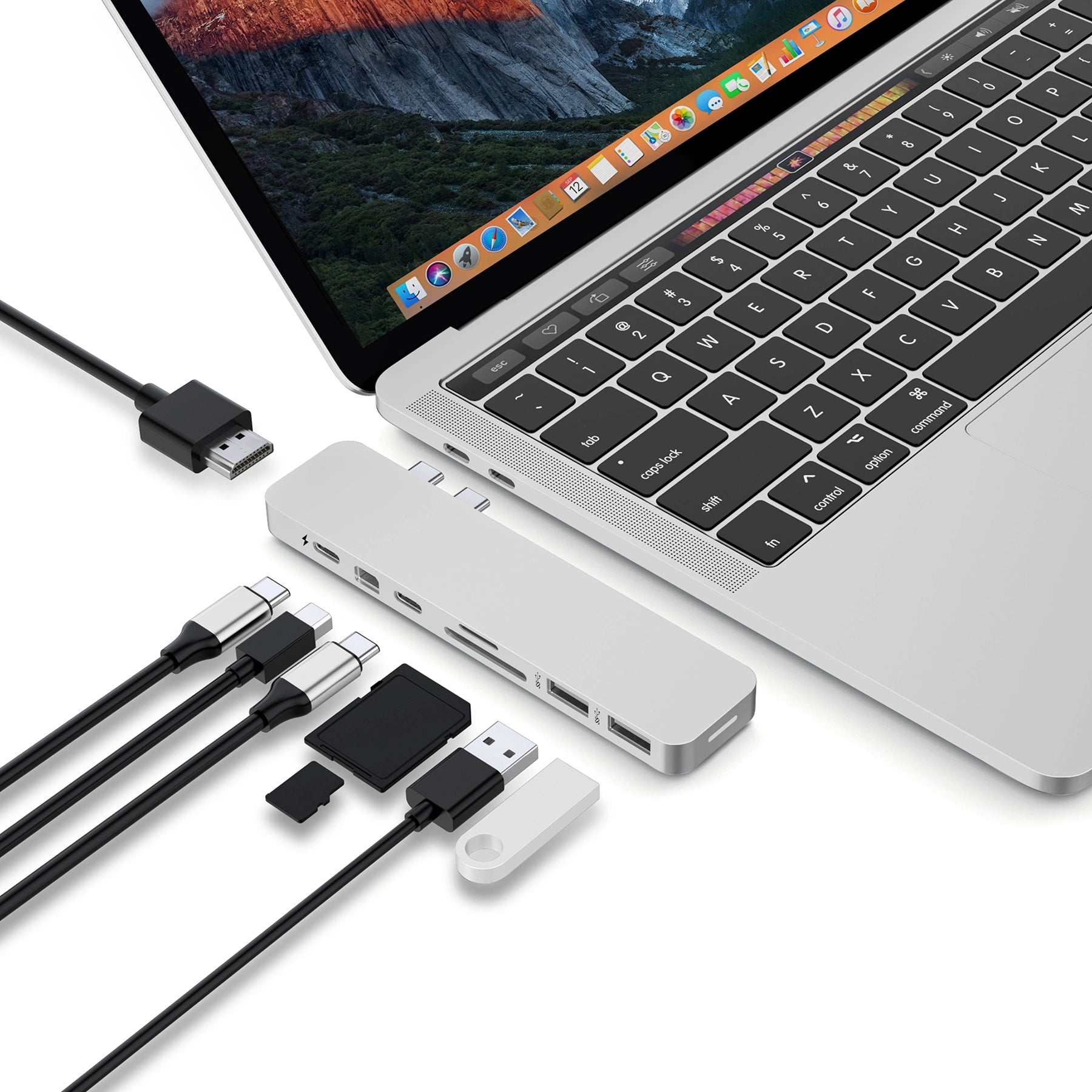 HyperDrive PRO USB - C Hub (8 - in - 2, for MacBooks) - HyperShop.com