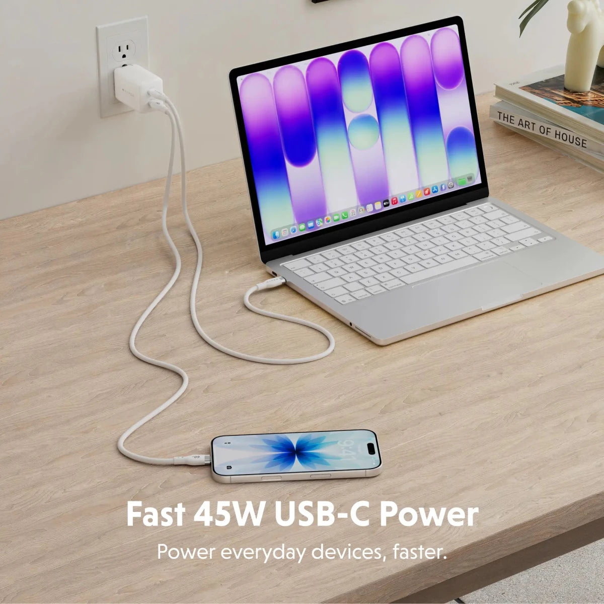 HyperJuice® Flex 45W GaN Charger - HyperShop.com