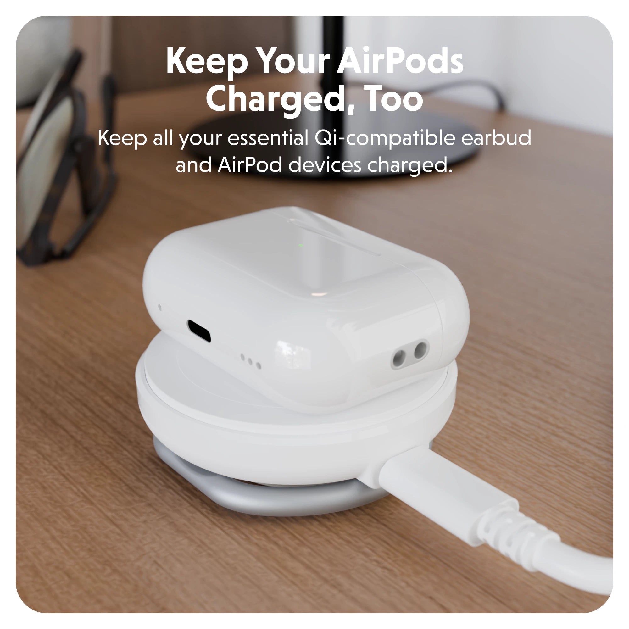 HyperJuice Qi2 2 - in - 1 Magnetic Charging Stand - HyperShop.com