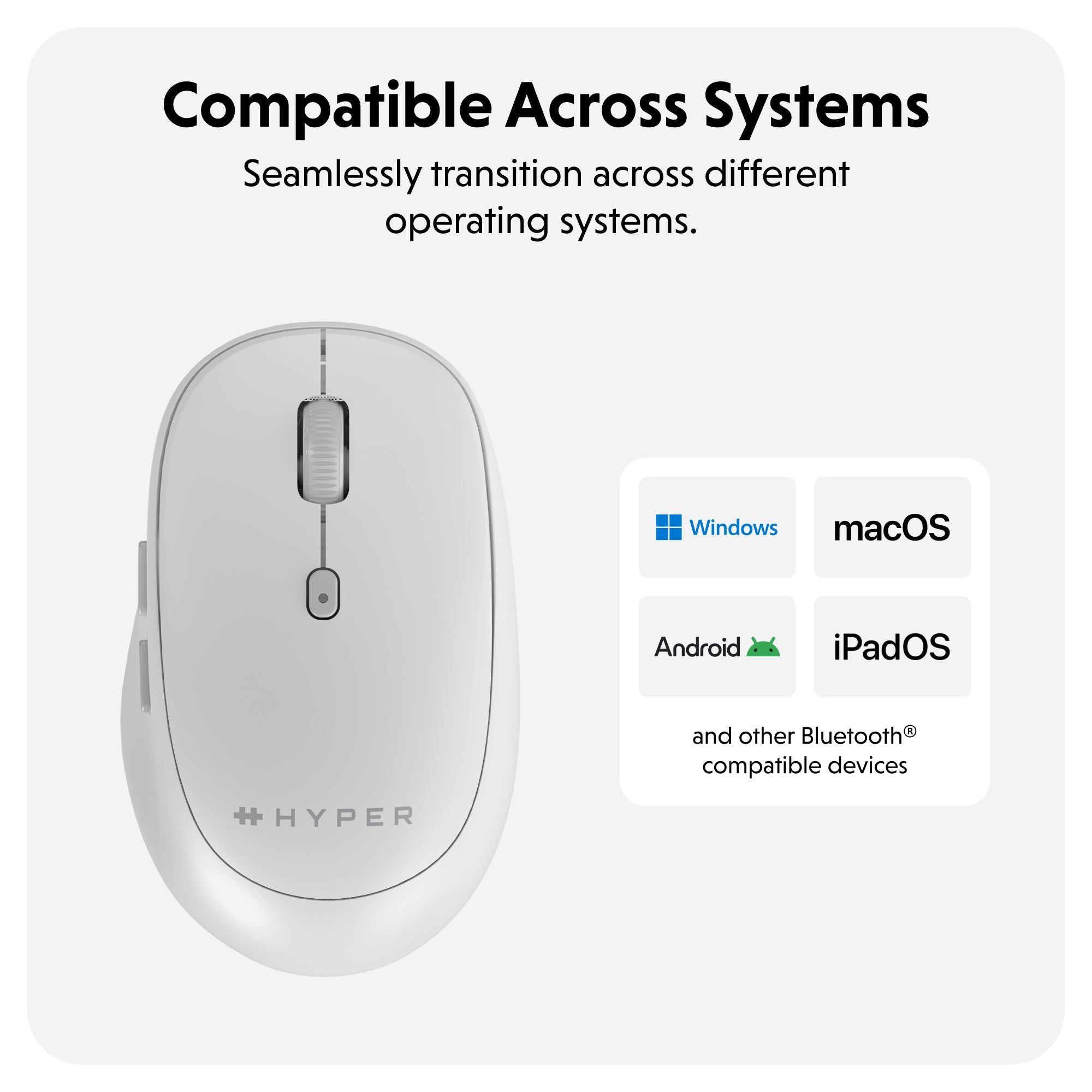 HyperSpace Bluetooth Mouse - HyperShop.com