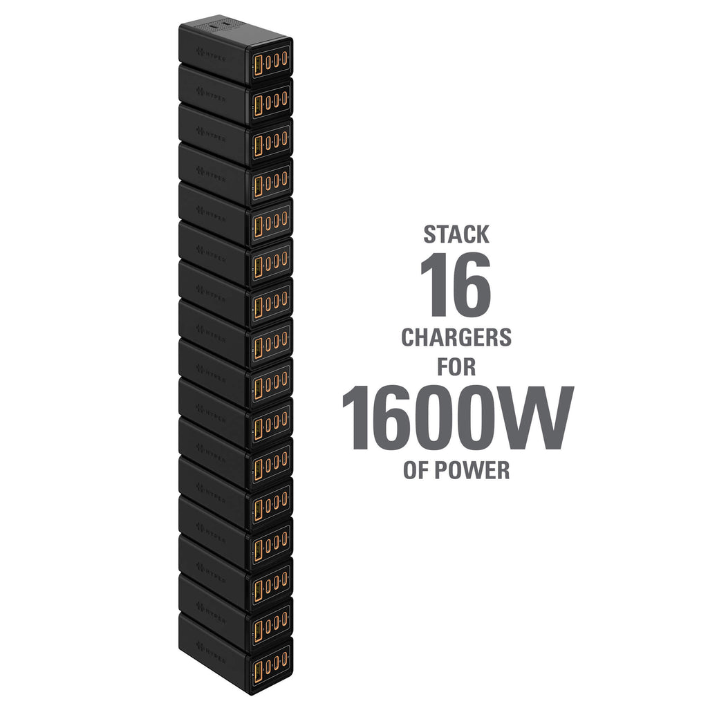 HyperJuice Stackable GaN 100W USB-C Charger