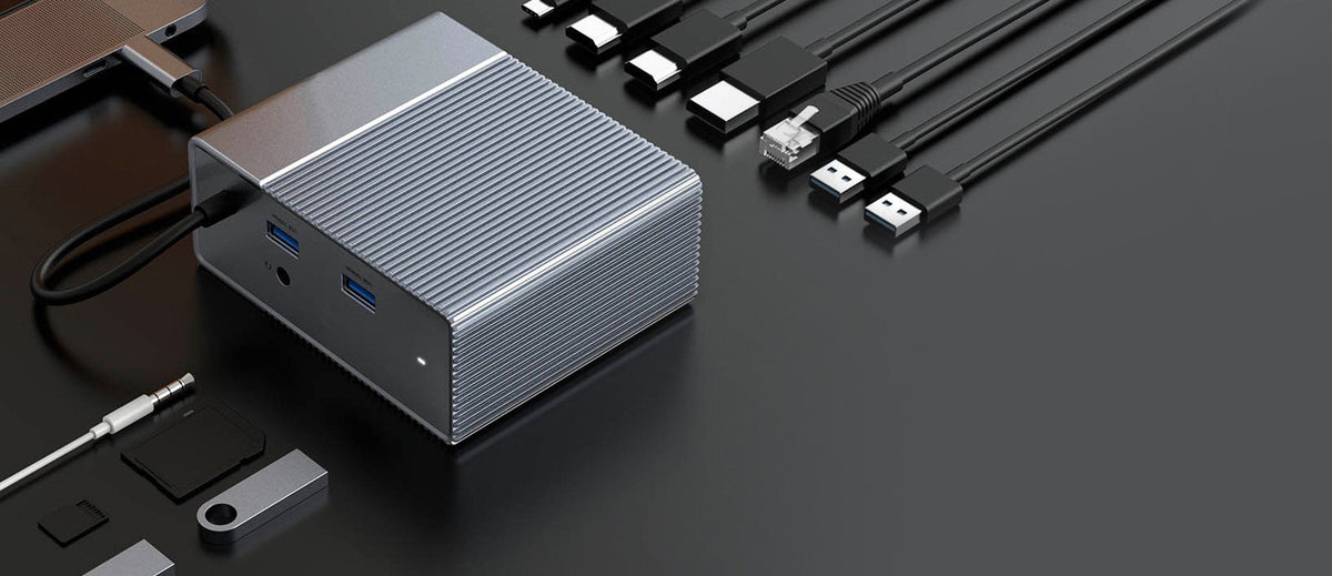 HyperDrive GEN2 10 - in - 1 USB - C Docking Station - HyperShop.com