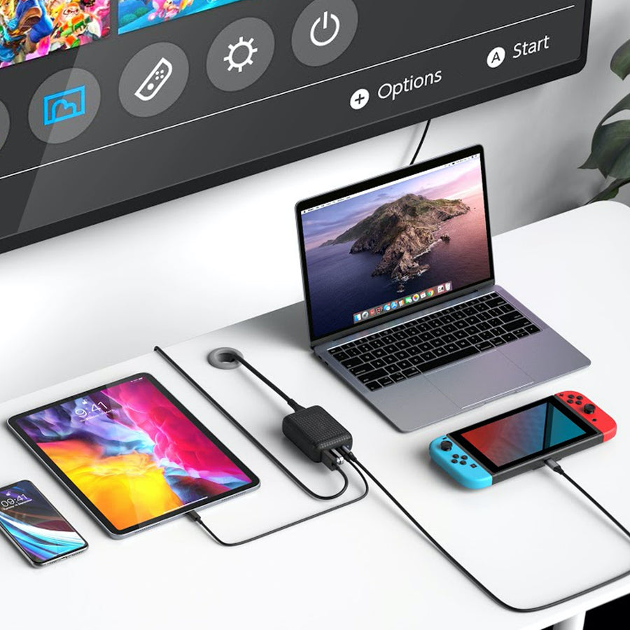 HYPER® Launches HyperDrive™ 60W USB-C Power Hub for Nintendo Switch