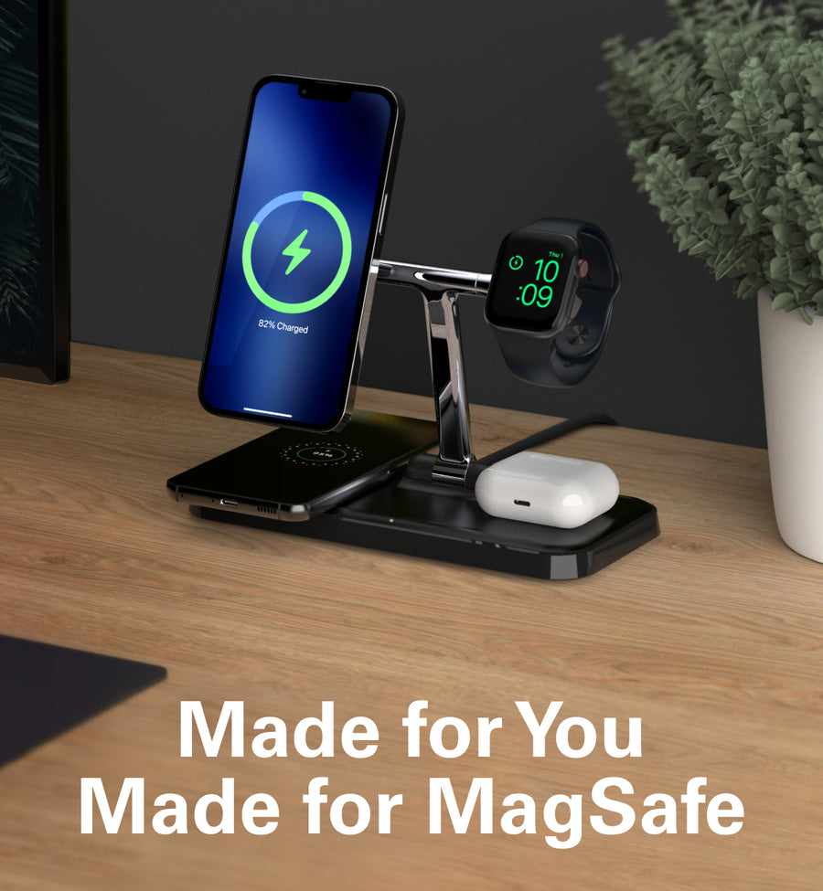 HYPER Announces Availability for HyperJuice 4-in-1 Wireless Charger with MagSafe