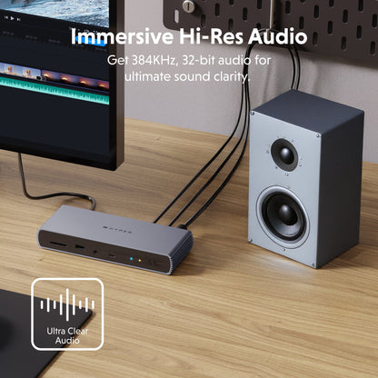 40Gbps Docking Station + SSD Enclosure Bundle - HyperShop.com