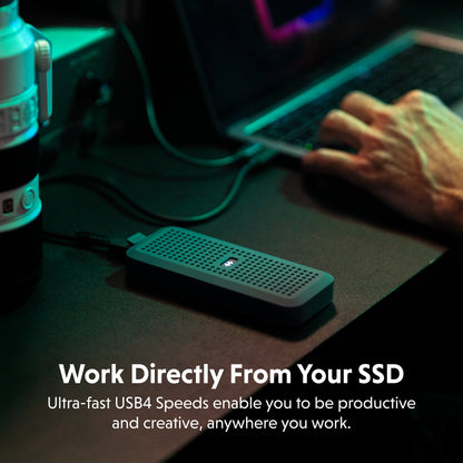 40Gbps Docking Station + SSD Enclosure Bundle - HyperShop.com