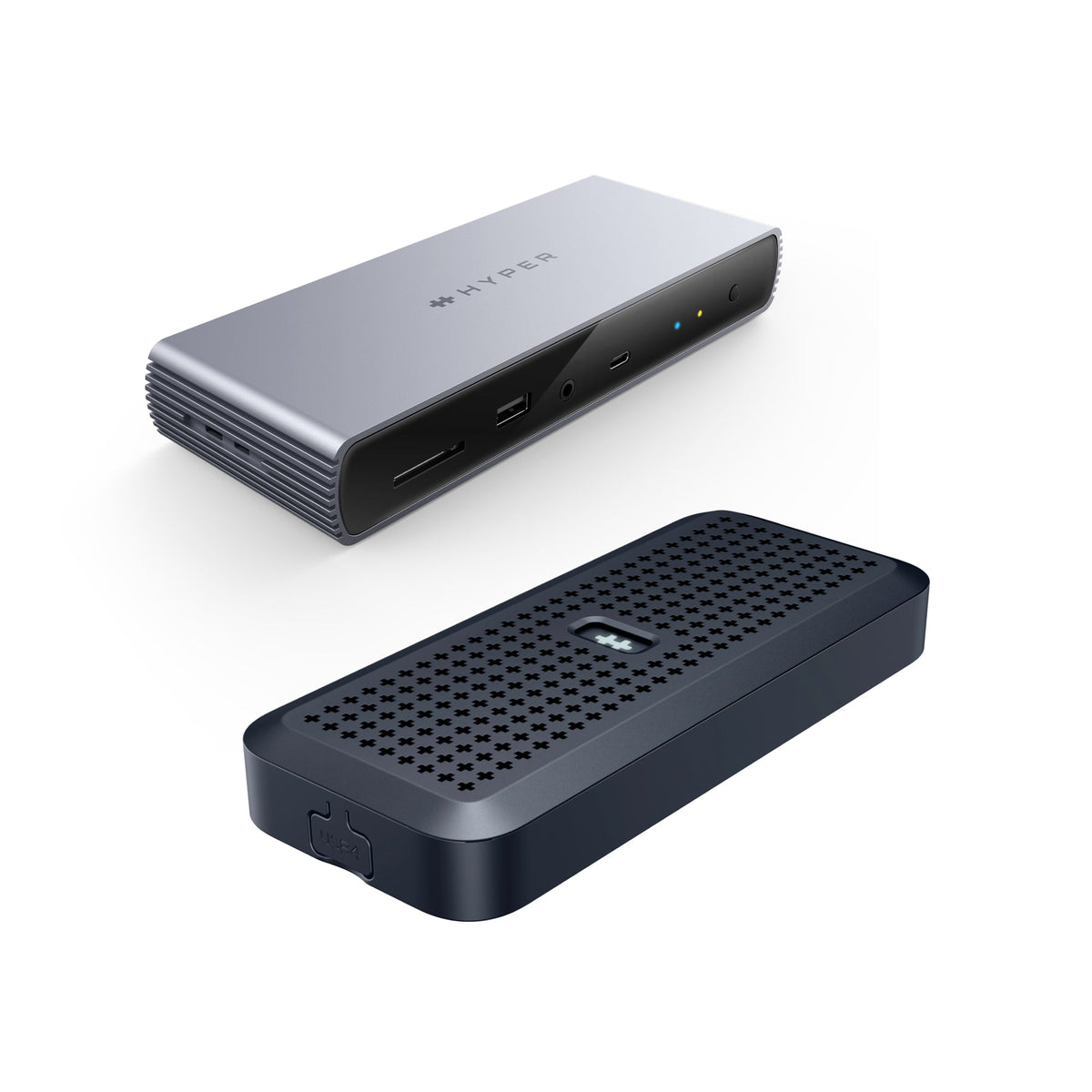 外付けハードディスク・ドライブ HYPER USB4 NVMe SSD Enclosure 40Gbps 40Gbps Dock & NVMe SSD Enclosure Bundle – HyperShop.com