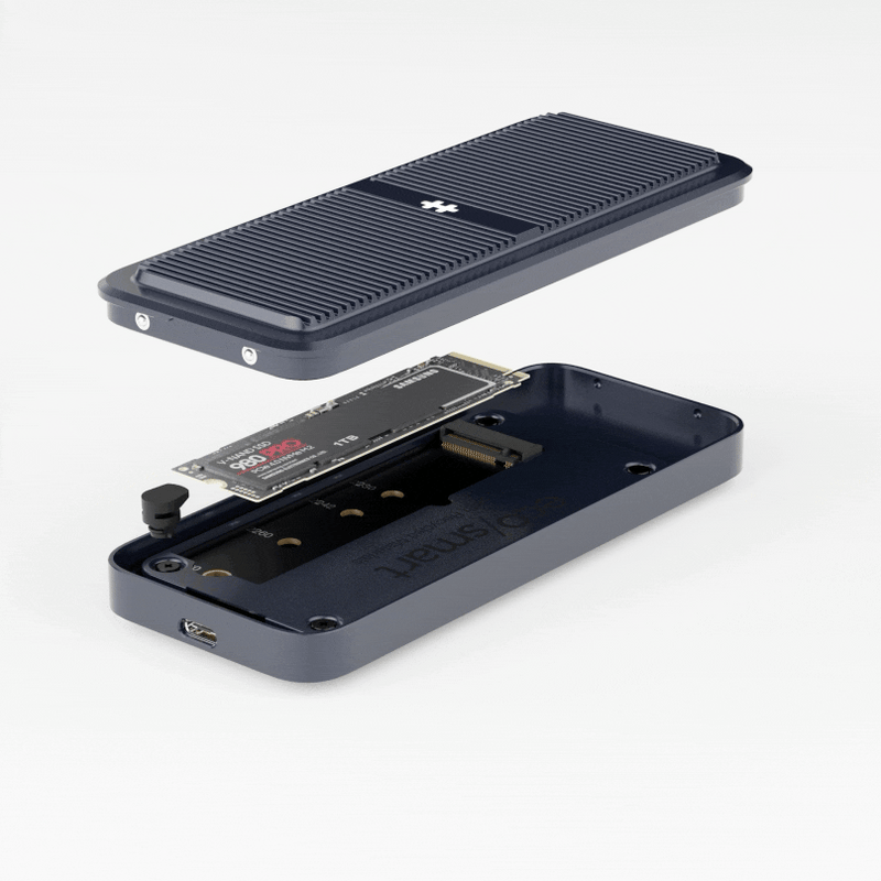HyperDrive USB4 NVMe SSD Enclosure – 40Gbps Transfer – HyperShop.com