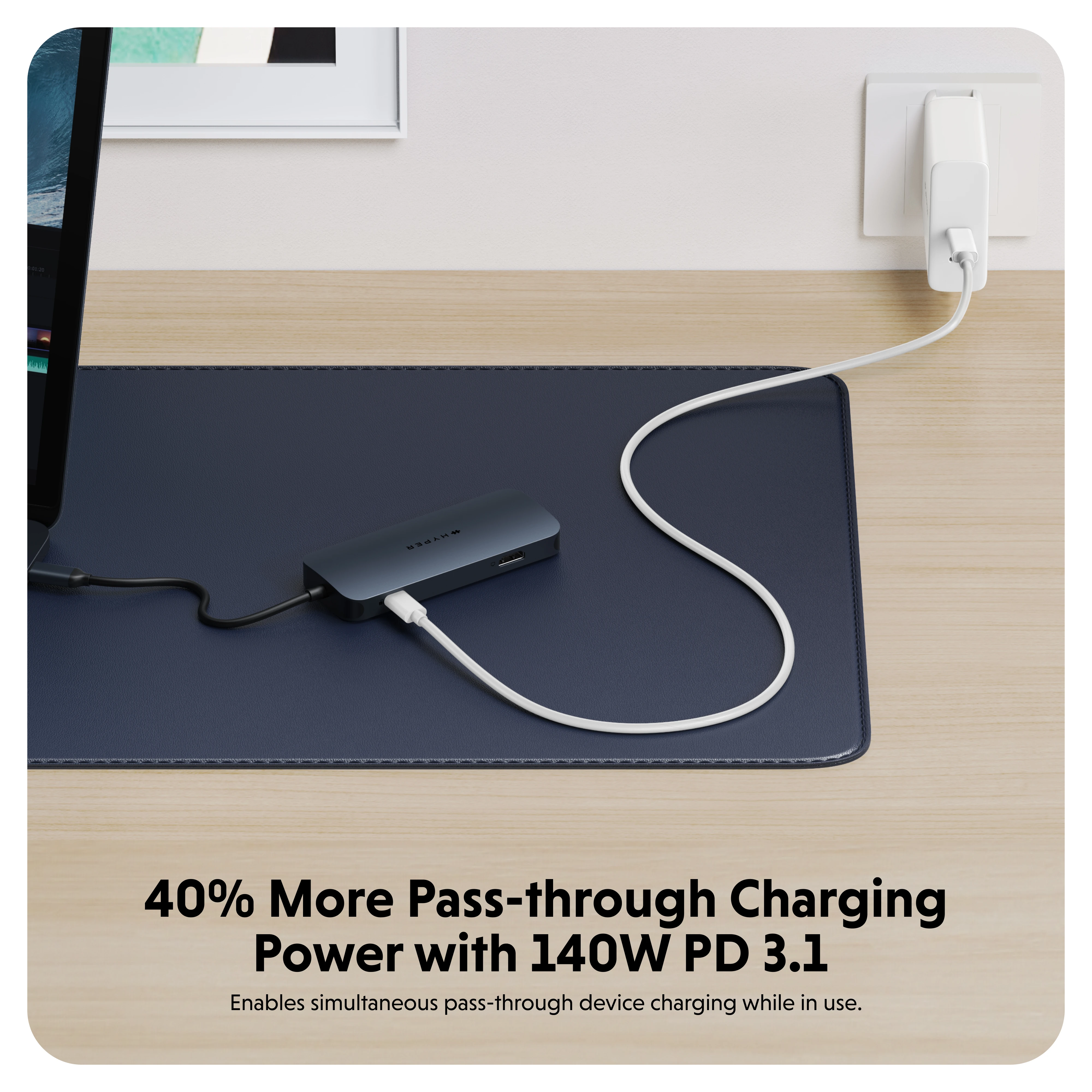 HyperDrive Next 8-Port USB-C Hub – Ultimate Connectivity