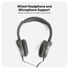 Wired Headphone and Microphone Support