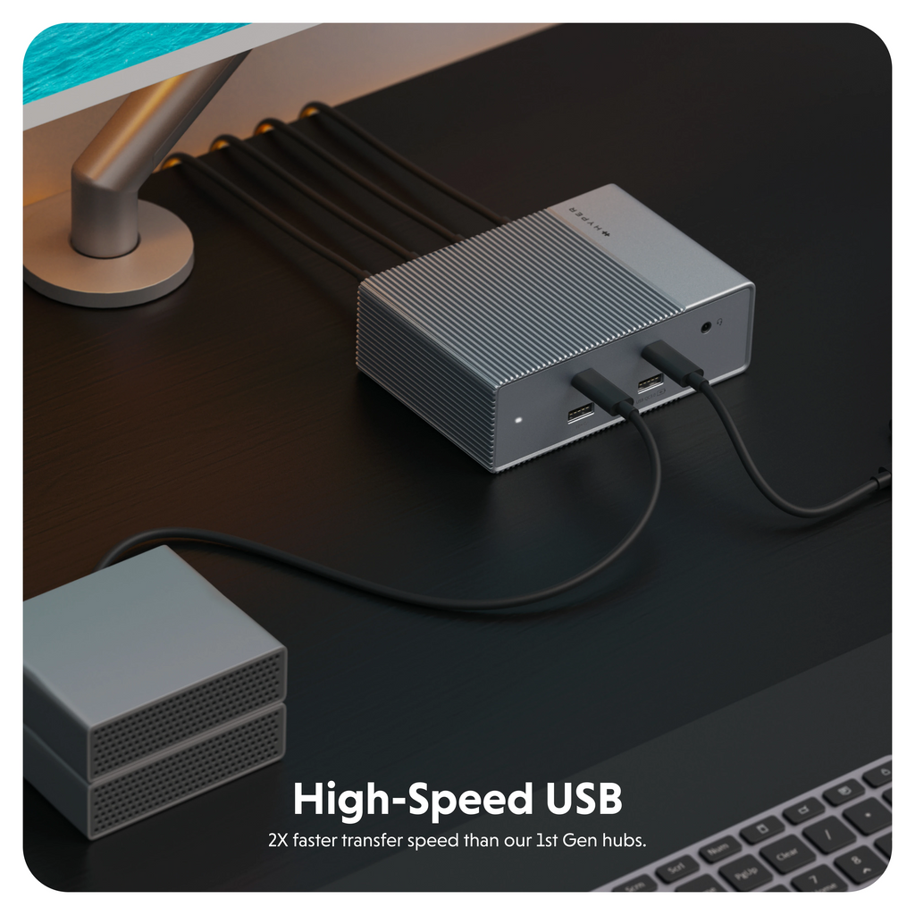HyperDrive GEN2 15-in-1 USB-C Docking Station