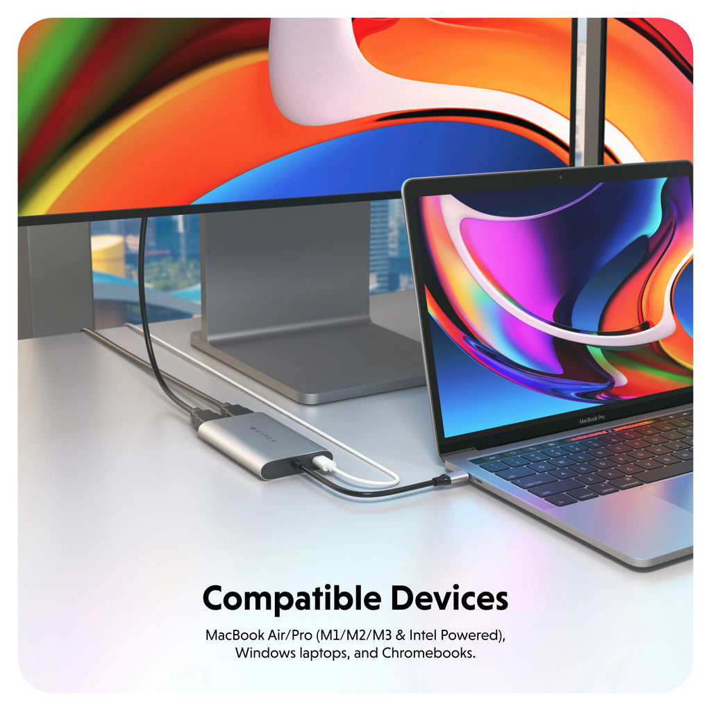 Adaptador Usb A Hdmi Video 4k Compatible Macbook Air Pro