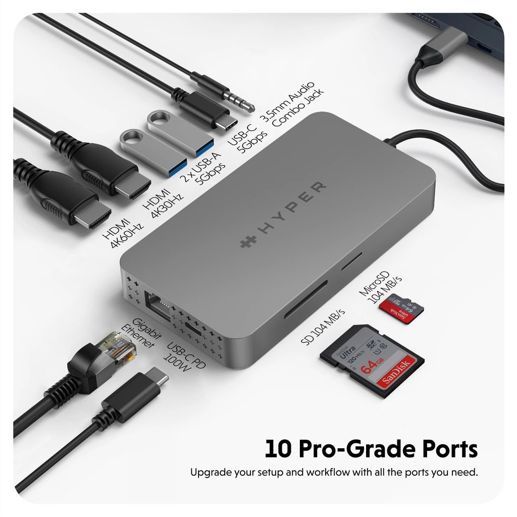 Adaptateur double USB-C charge + audio