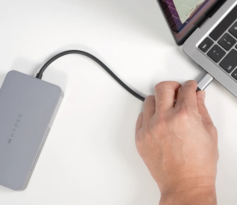 HyperDrive Dual 4K HDMI 10-in-1 USB-C Hub For M1, M2, and M3 MacBooks –