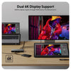 Dual 6k display support - 6k60Hz display support through HDMI and Thunderbolt ports