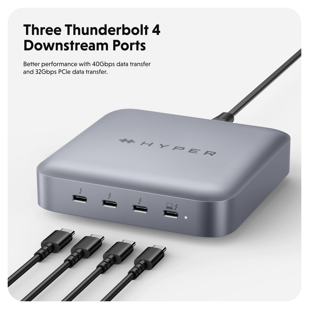 Three Thunderbolt 4 Downstream Ports