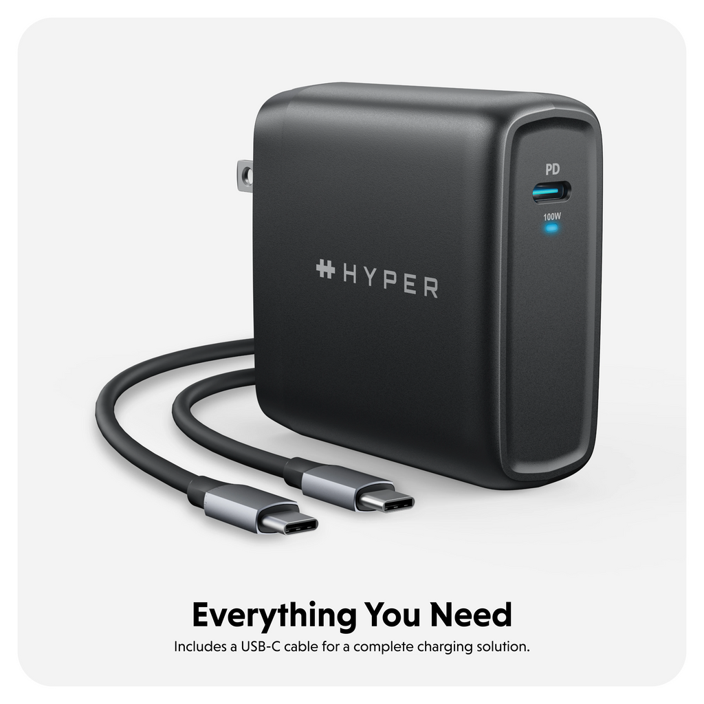 Everything you need - includes a usb-c cable for a complete charging solution