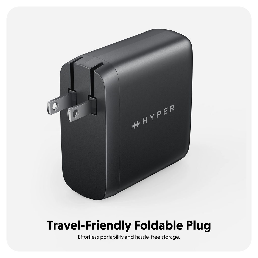 Travel-Friendly Foldable Plug, effortless portability and hassle-free storage
