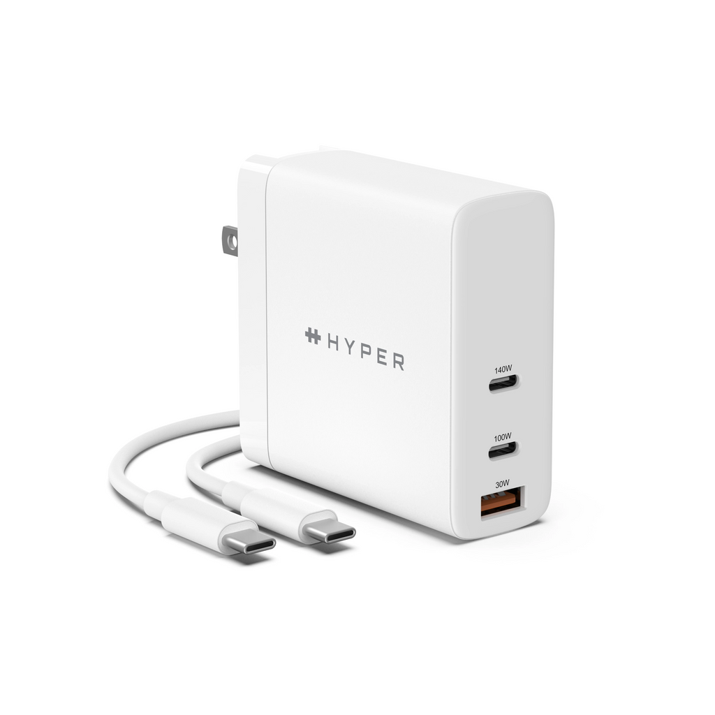 HyperJuice 140W PD 3.1 USB-C GaN Charger With Adapters –