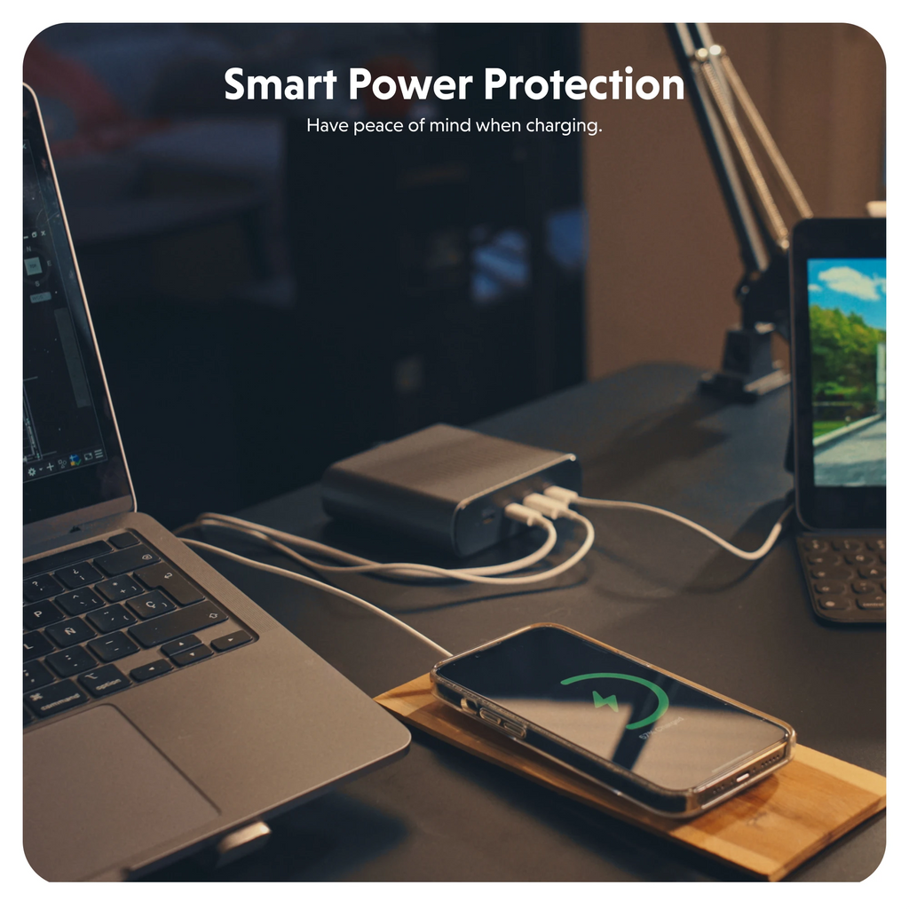 Smart Power Protection, have peace of mind when charging