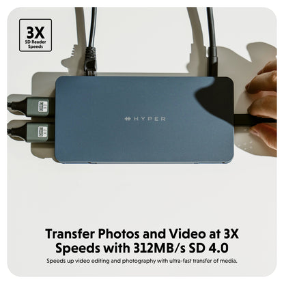 HyperDrive Next Business USB - C Docking Station (10 Ports) - HyperShop.com