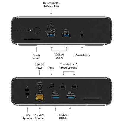 HyperDrive Next Thunderbolt 5 Dock - HyperShop.com