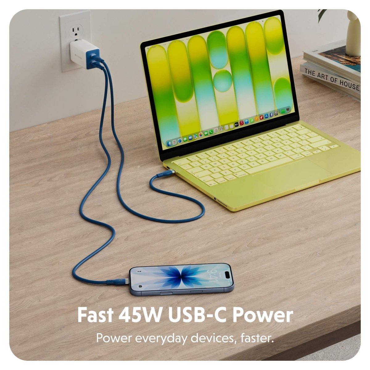 Fast 45W USB-C Power
