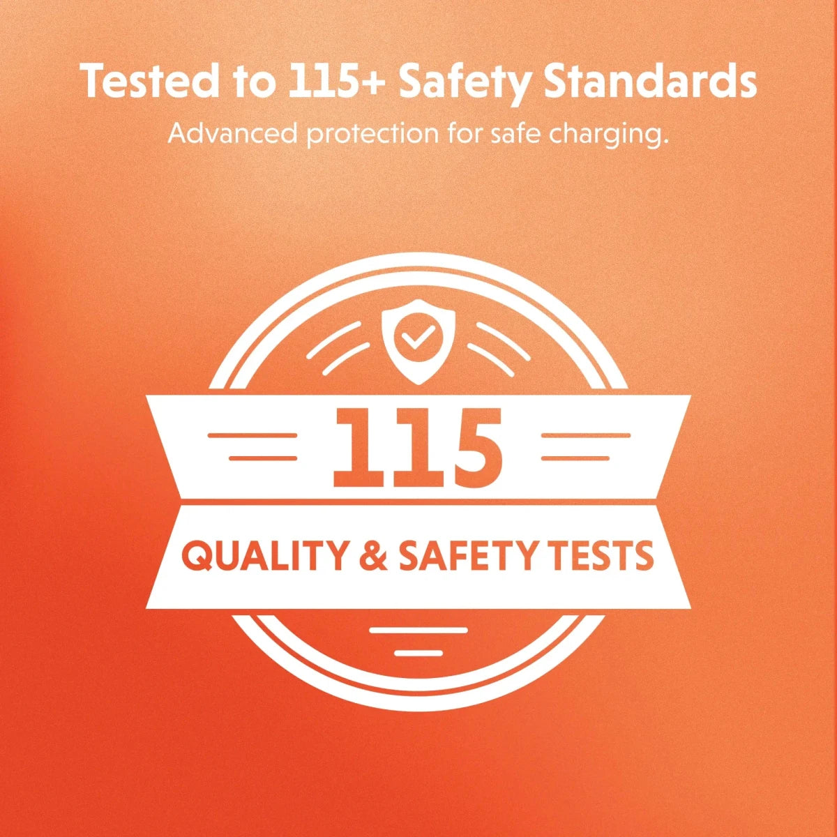 Tested to 115+ Safety Standards