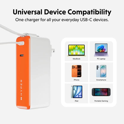 HyperJuice® Flex Mini 35W Power Bank & AC Charger - HyperShop.com