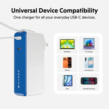 HyperJuice® Flex Mini 35W Power Bank & AC Charger - HyperShop.com