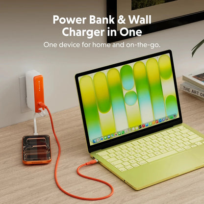 HyperJuice® Flex Mini 35W Power Bank & AC Charger - HyperShop.com