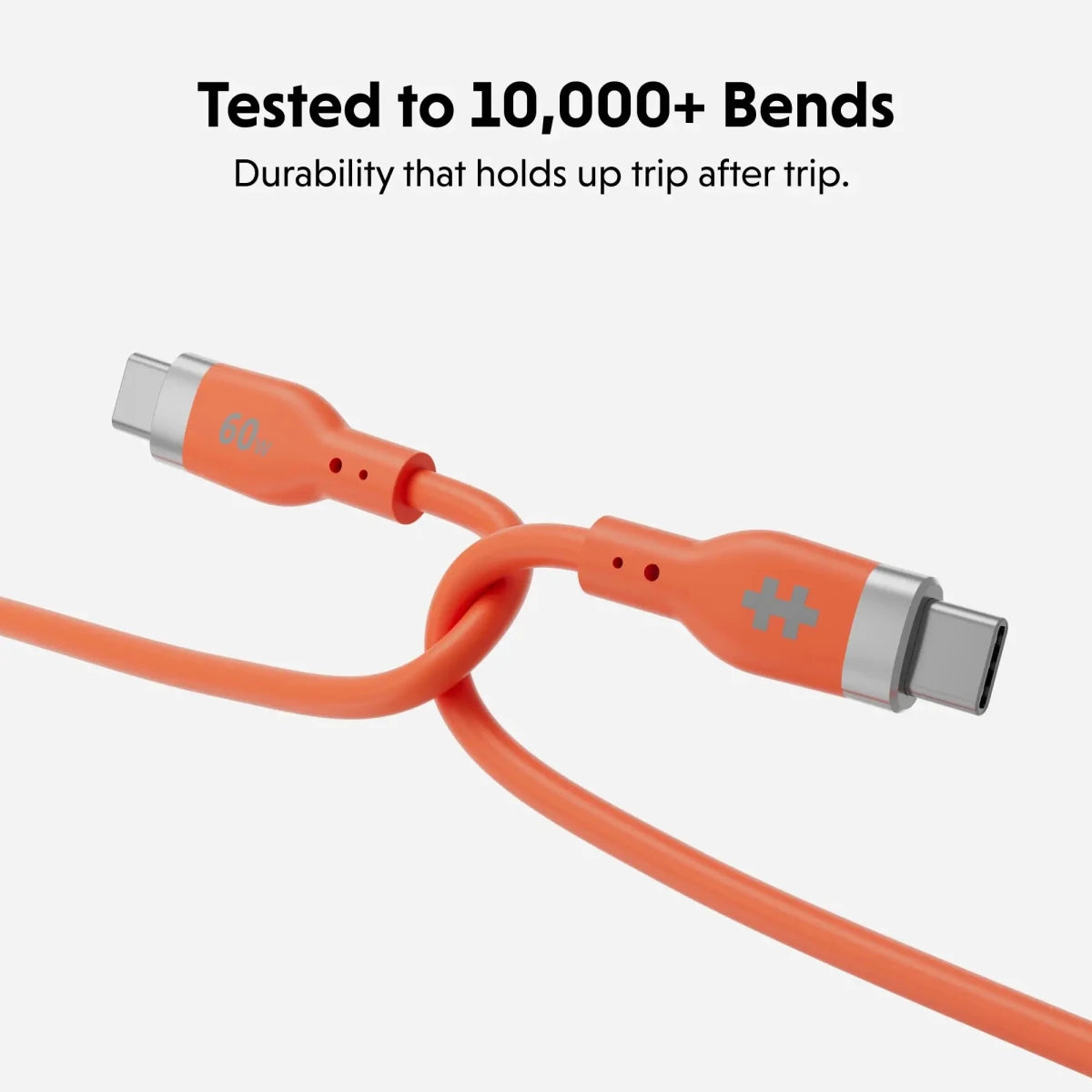 HyperJuice® Flex USB-C Silicone Charging Cable - HyperShop.com