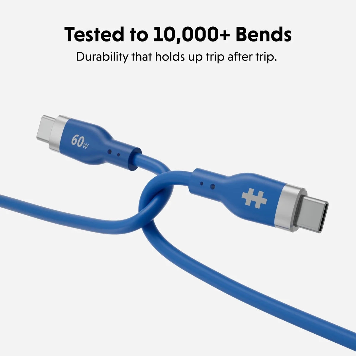 HyperJuice® Flex USB-C Silicone Charging Cable - HyperShop.com