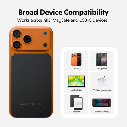HyperJuice® Next 5K Qi2 Solid State Power Bank - HyperShop.com