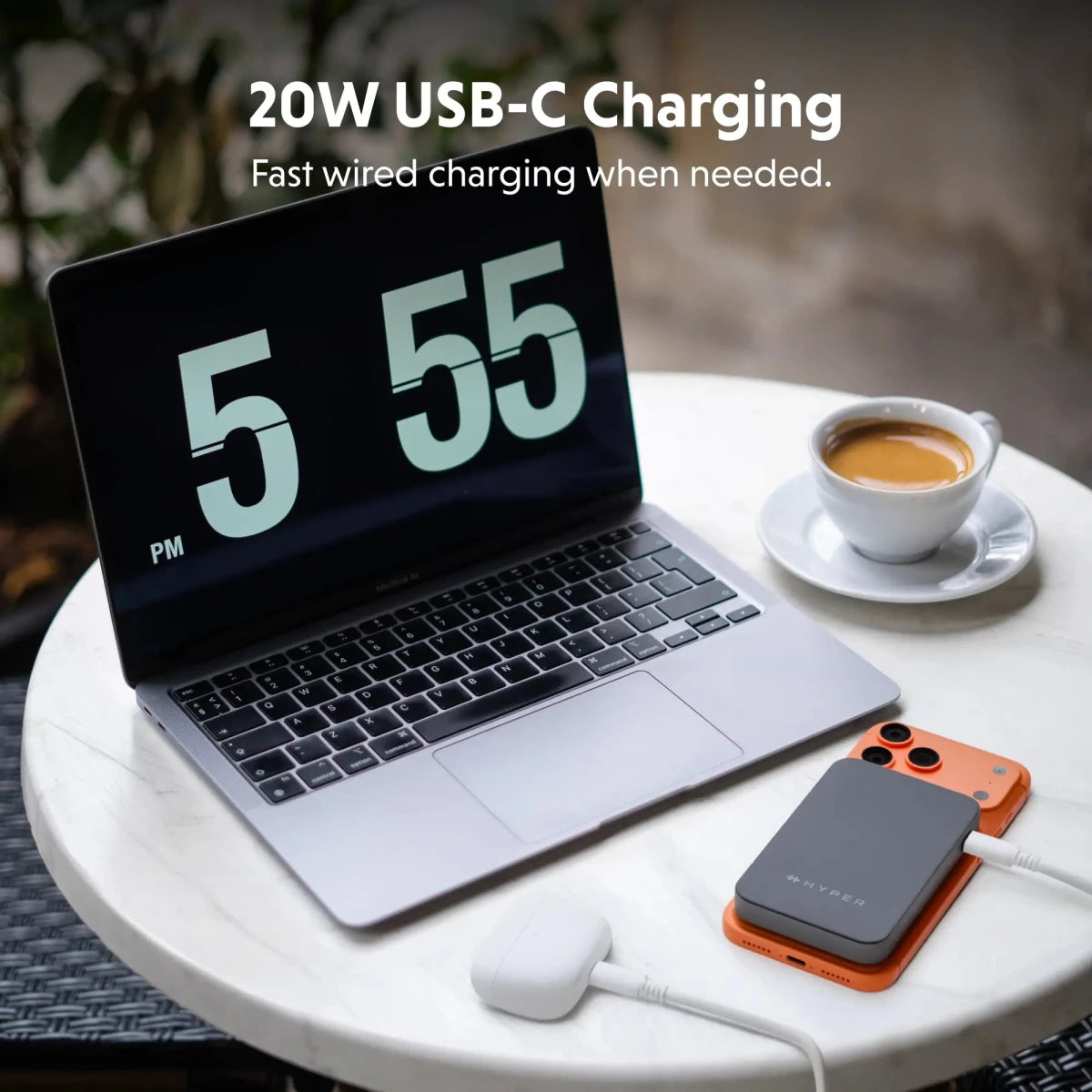 HyperJuice® Next 5K Qi2 Solid State Power Bank - HyperShop.com