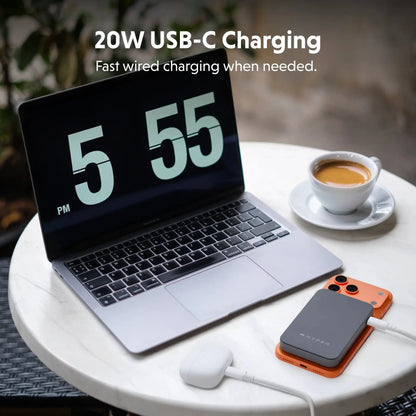 HyperJuice® Next 5K Qi2 Solid State Power Bank - HyperShop.com