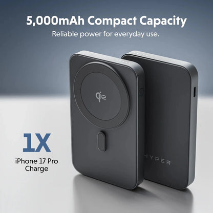 HyperJuice® Next 5K Qi2 Solid State Power Bank - HyperShop.com