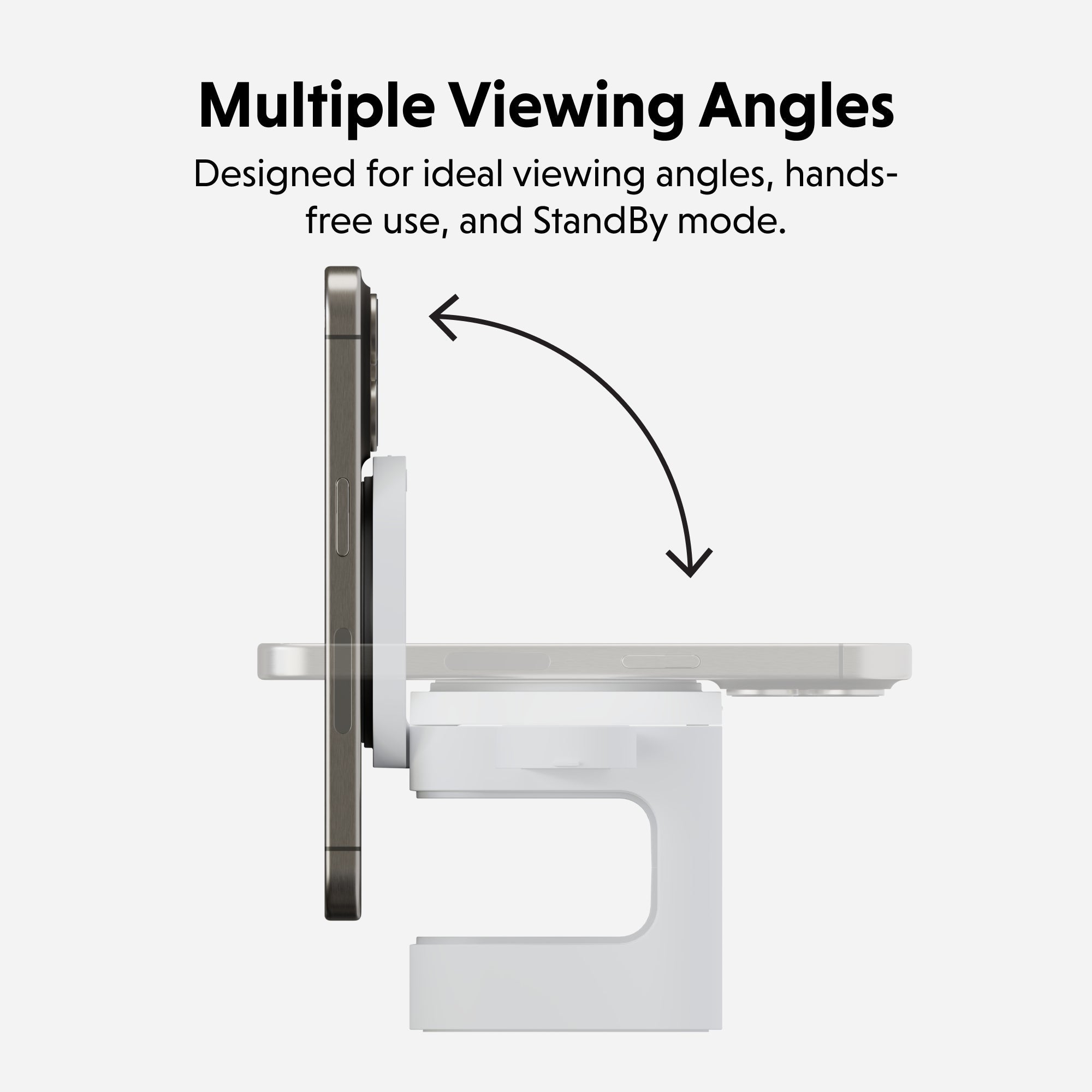 HyperJuice Qi2 3 - in - 1 Magnetic Charging Stand - HyperShop.com