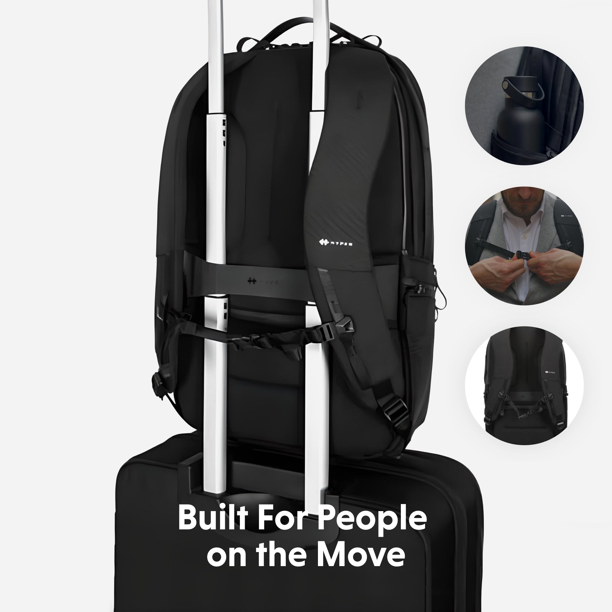 HyperPack Pro Backpack w/ Apple Find My – HyperShop.com