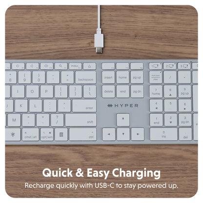 HyperSpace Bluetooth Wireless Keyboard - HyperShop.com