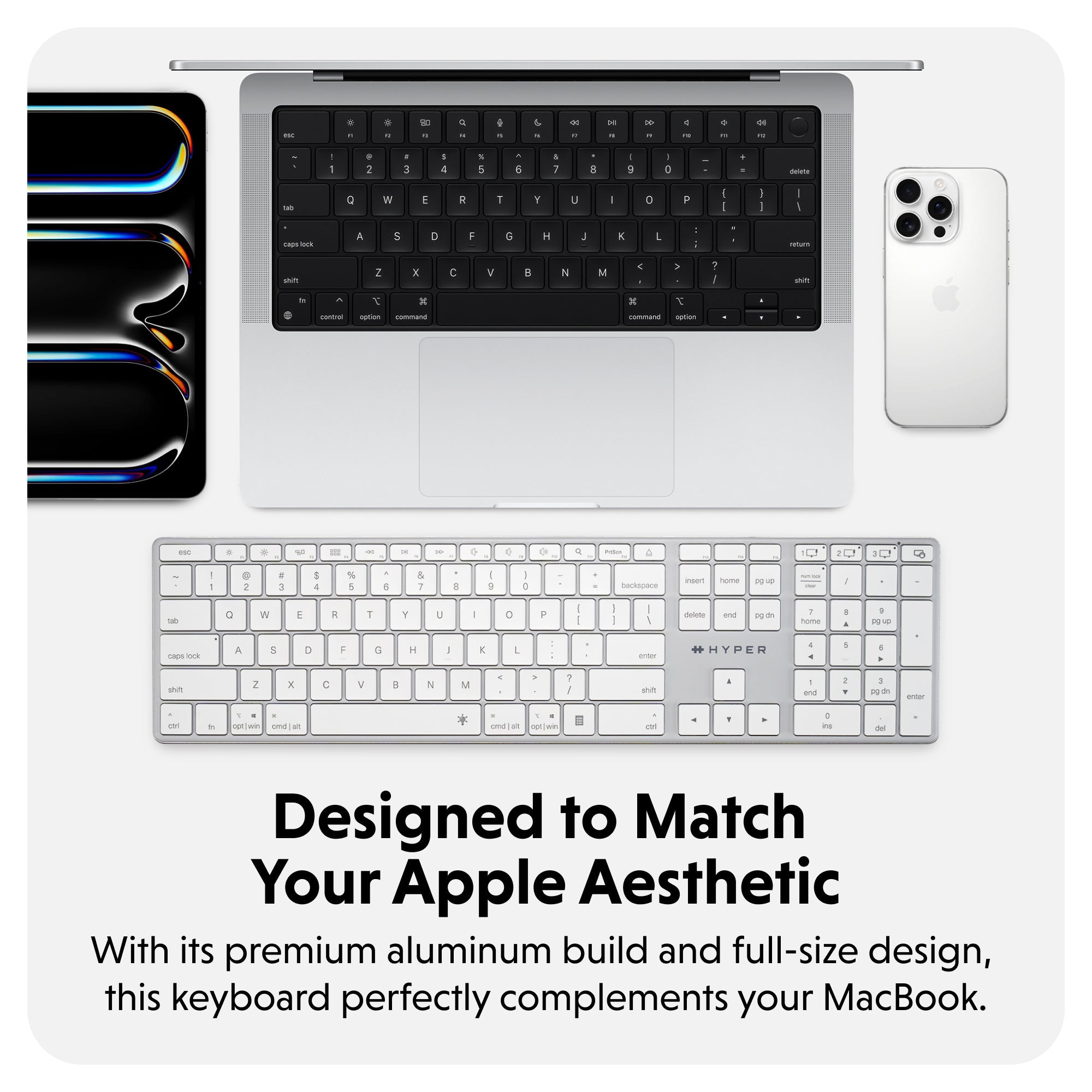 HyperSpace Bluetooth Wireless Keyboard - HyperShop.com