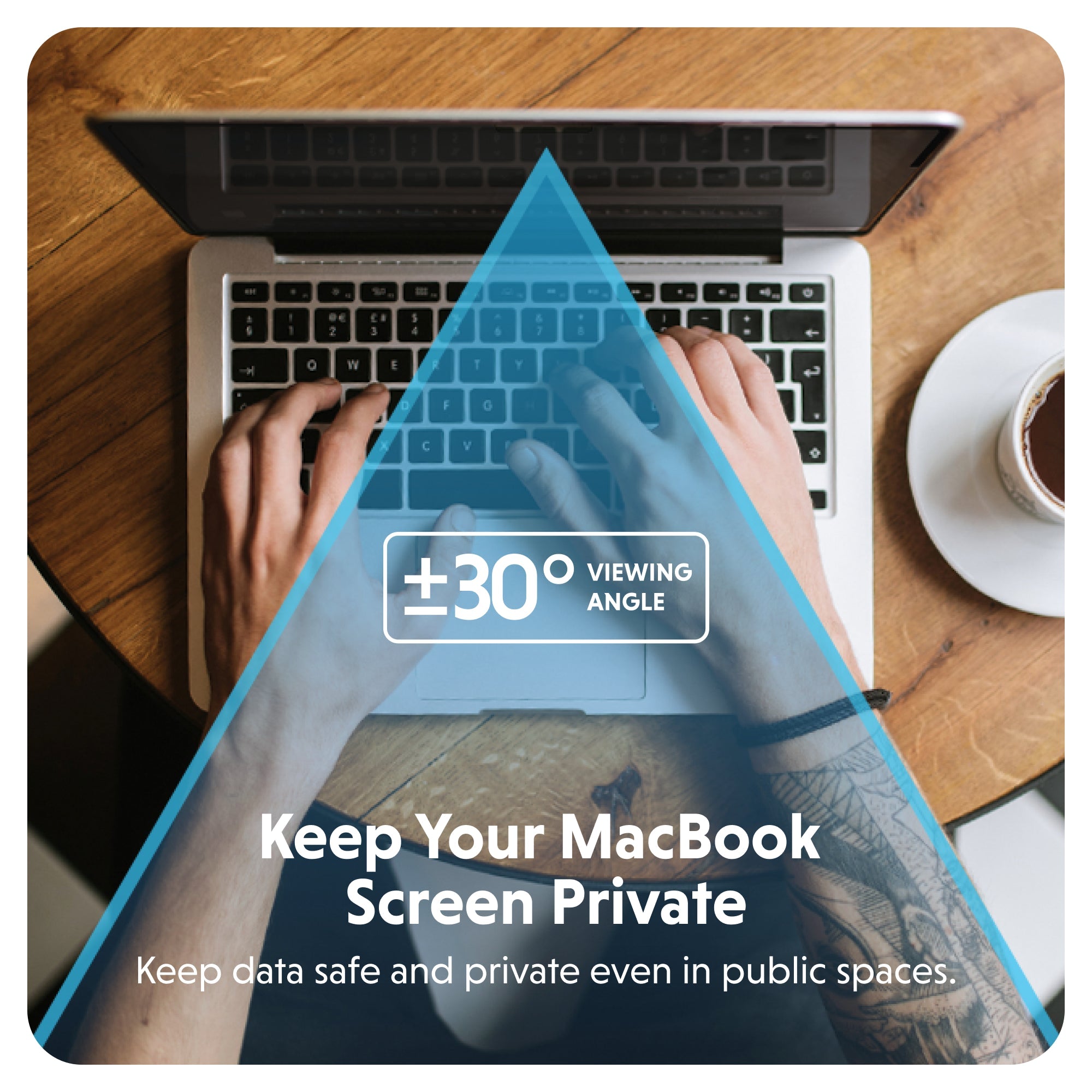 Magnetic Privacy Screen for MacBook Pro - HyperShop.com