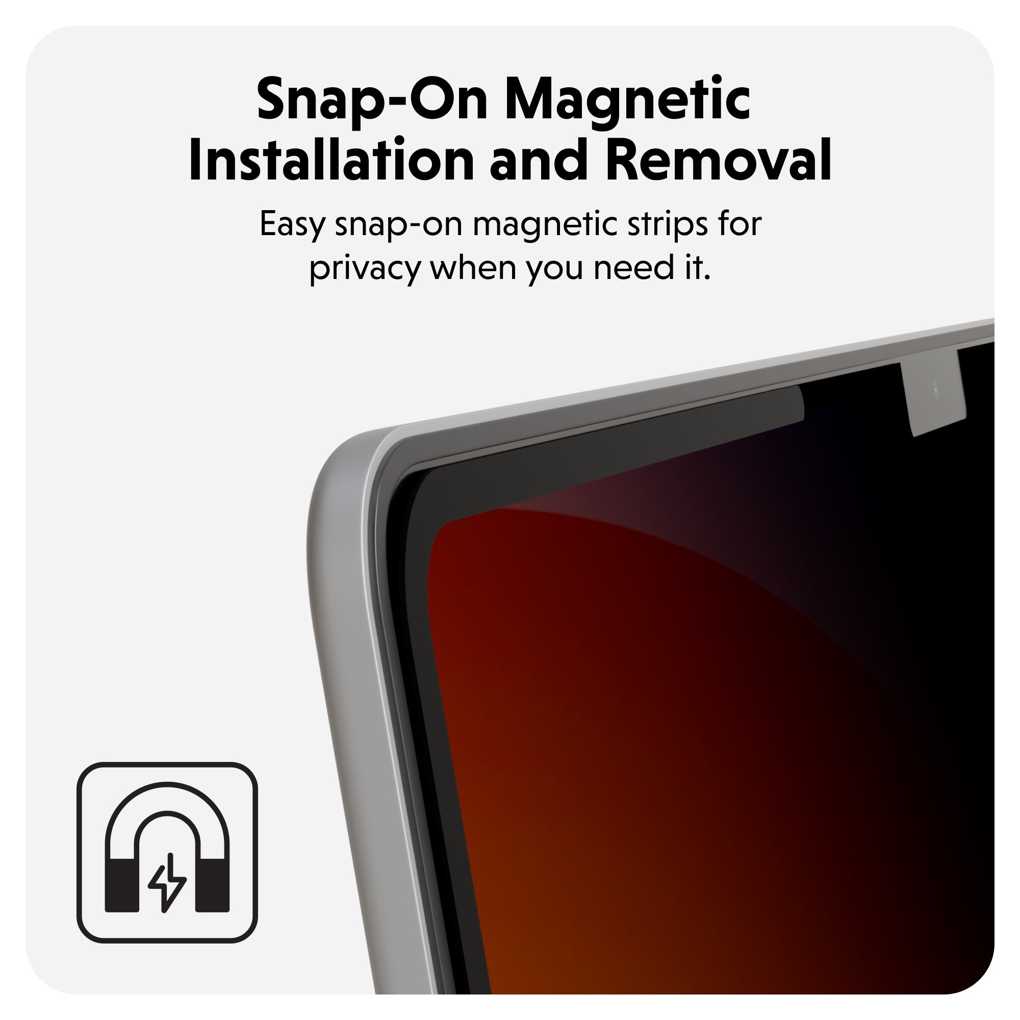 Magnetic Privacy Screen for MacBook Pro - HyperShop.com